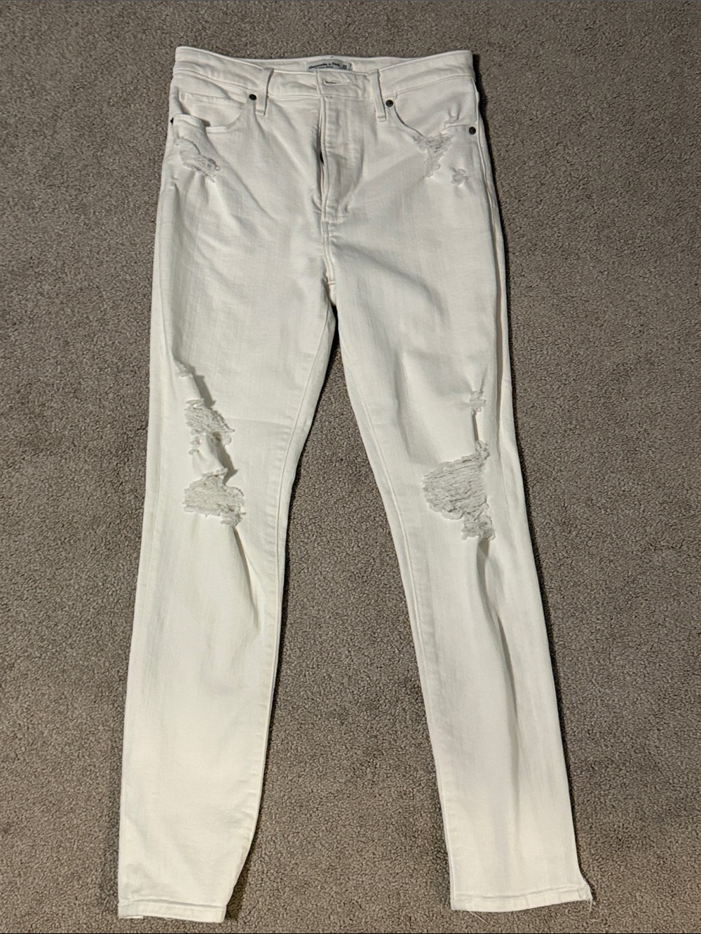 Abercrombie Distressed Women's Skinny Jeans